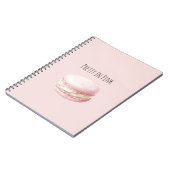 Pretty in Pink Macaron Notizblock (Linke Seite)