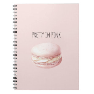 Pretty in Pink Macaron Notizblock