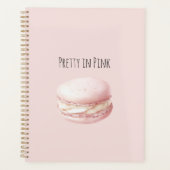 Pretty in Pink Macaron Planer (Vorderseite)