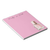Pretty in Pink Nail Polish Notizblock (angewinkelt)