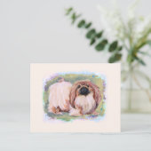 Pretty in Pink Postkarte (Stehend Vorderseite)
