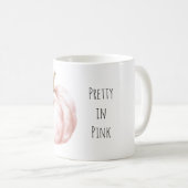 Pretty in Pink Soft Fur Pumpkin Kaffeetasse (VorderseiteRechts)