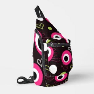 Pretty In Polka Dots Kollektion - Damen Crossbody Bag
