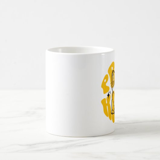 Pretty kitty cute cat kaffeetasse (Mittel)