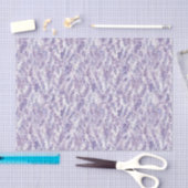 Pretty Lavender Flowers Birthday Seidenpapier (Handwerk)