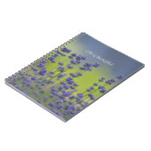 Pretty Lavender Flowers (my photography) Notizblock (Linke Seite)