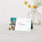 Pretty Liquid forms Terminkarte (Rückseite)