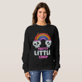Pretty Little Creep  Pastel Goth Aesthetic Gothic Sweatshirt (Vorne ganz)