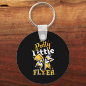 Pretty Little Flyer Cheer Cheerleading Team Schlüsselanhänger (Vorderseite)