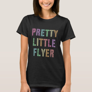 Pretty Little Flyer Cheerleading Team Cheerleaderi T-Shirt
