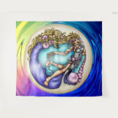Pretty Little Pearl Tapestry Wandteppich (Vorderseite (Horizontal))