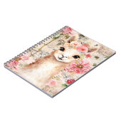 Pretty Llama Notebook Notizblock (Linke Seite)