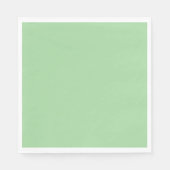 Pretty pastel green serviette (Vorderseite)