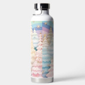 PRETTY PASTEL HOLIDAY CHRISTMAS TREES TRINKFLASCHE (Rechts)