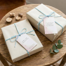 Pretty Pastel Pink Cherry Blossom Wedding favor