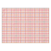 Pretty Pastel Plaid Tischdecke (Vorderseite (Horizontal))