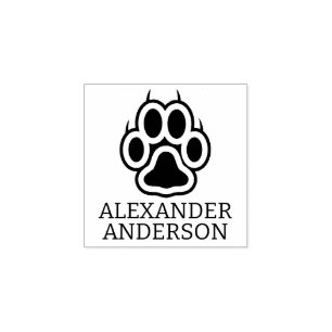 Pretty Paw Personalisieren Gummistempel