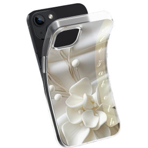 Pretty Pearl Glam benutzerdefinierter Name iPhone  13 Hülle
