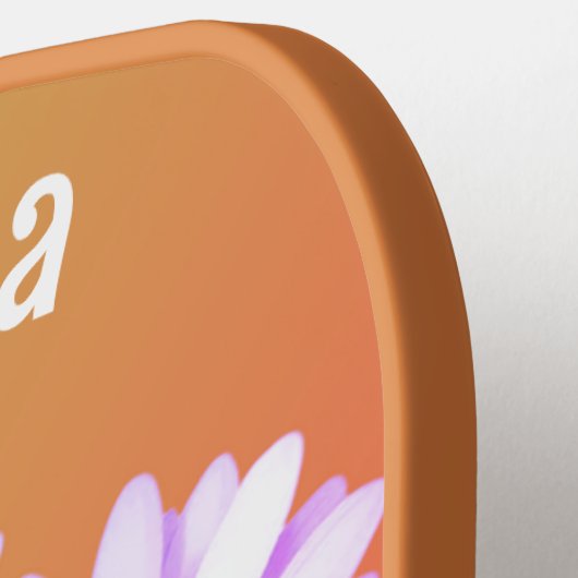 Pretty pickle ball paddle personalized (Linke Seite)