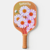 Pretty pickle ball paddle personalized (Rückseite)