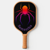 Pretty pickle ball paddle personalized (Rückseite)