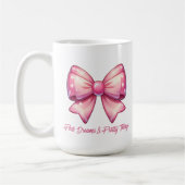 Pretty Pink Bow-Pink Dreams & Pretty Things Kaffeetasse (Links)