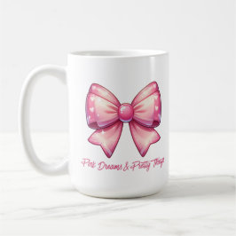 Pretty Pink Bow-Pink Dreams & Pretty Things Kaffeetasse