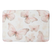Pretty Pink Butterflies   Badematte (Vorderseite)