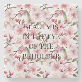 Pretty Pink Cherry Blossom Flowers Steinuntersetzer