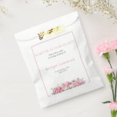 Pretty Pink Hydrangea Funeral Seed Packet Geschenktütchen (Versiegelt)