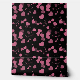 Pretty pink love hearts wallpaper tapete