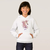 Pretty Ponies and Petals Horse Hoodie (Vorne ganz)