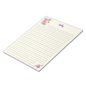 Pretty Ponies and Petals Horse Notepad Notizblock (angewinkelt)