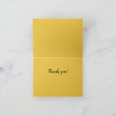 Pretty Purple Dotted Daisy's Dankeskarte (Innenseite)