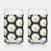 Pretty Purple Dotted Daisy's Dosenglas (Vorderseite)