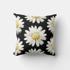 Pretty Purple Dotted Daisy's Kissen