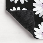 Pretty Purple Dotted Daisy's Mousepad (Ecke)