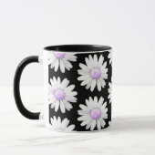 Pretty Purple Dotted Daisy's Tasse (Links)