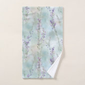 Pretty Purple Flowers  Badhandtuch Set (Handtuch)