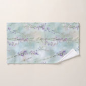 Pretty Purple Flowers  Badhandtuch Set (Handtuch)