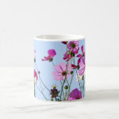 Pretty Purple Wild Flowers Meadow Kaffeetasse (Mittel)