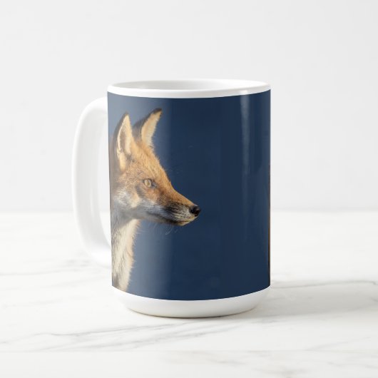 Pretty Red Fox Kaffeetasse (Vorderseite Links)