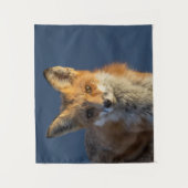 Pretty Red Fox  Wandteppich (Vorderseite)