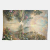 Pretty Scenic Lake Geschirrtuch (Horizontal)