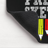 Pretty Sketchy Artist Drawing Humor Sketching Colo Mousepad (Ecke)