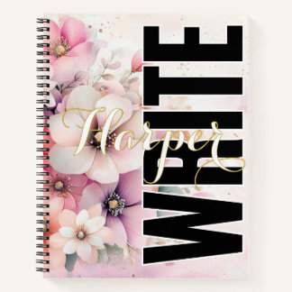Pretty Soft Blush Florals Notizblock