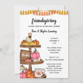 Pretty Thanksgiving Invitation Einladung (Vorderseite)