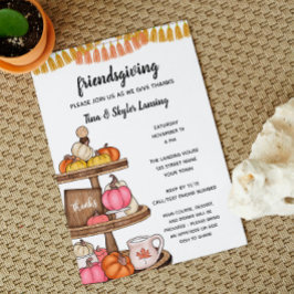 Pretty Thanksgiving Invitation Einladung