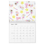 Pretty Tooth Fairy Magic Wand White Teeth Kalender (Mär 2027)