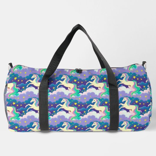 Pretty Unicorn Duffle Bag (Rückseite)